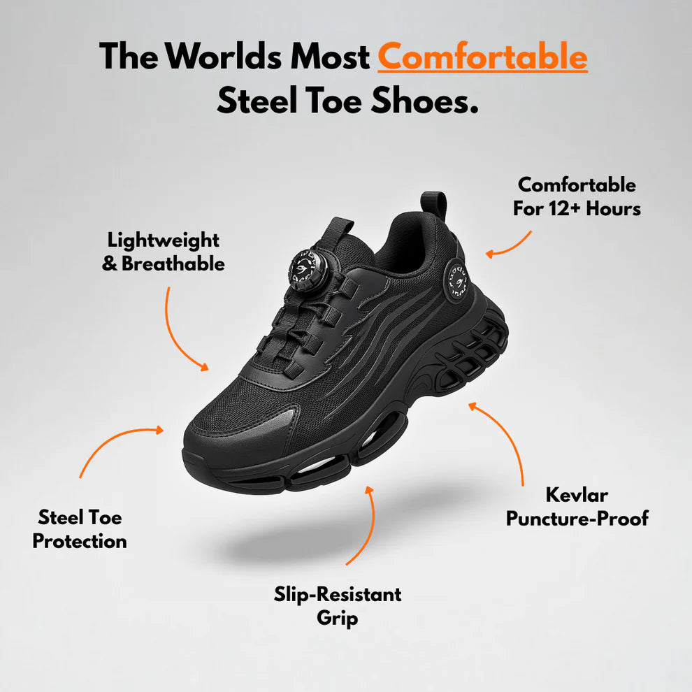 SafeStep™ - The Most Comfortable Steel Toe Shoes