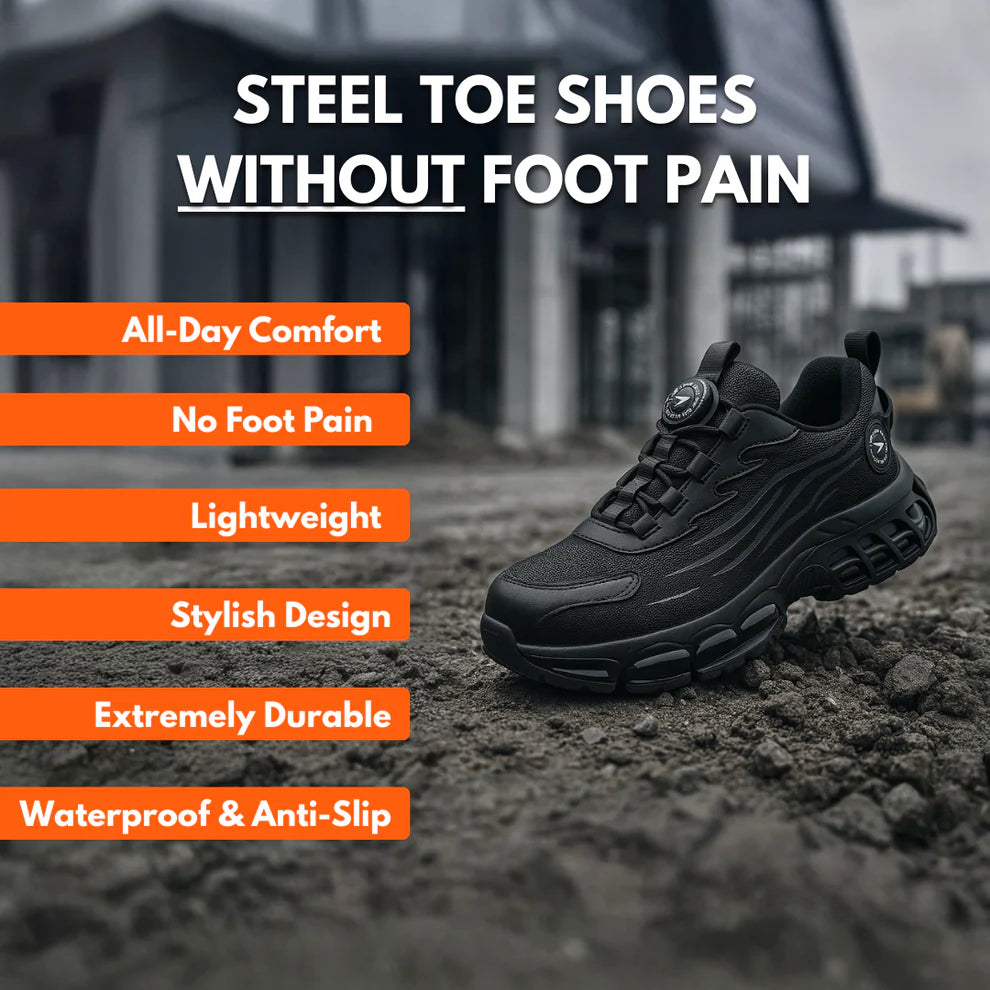 SafeStep™ - The Most Comfortable Steel Toe Shoes