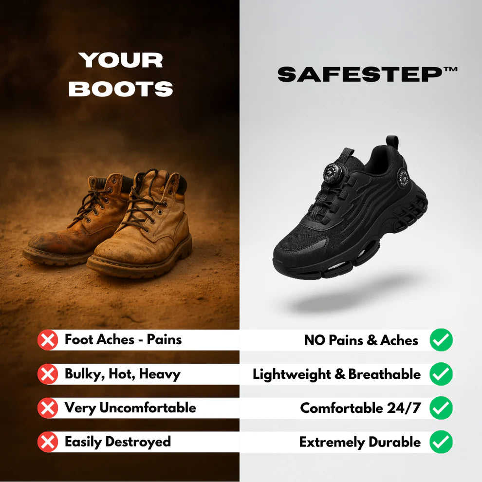 SafeStep™ - The Most Comfortable Steel Toe Shoes